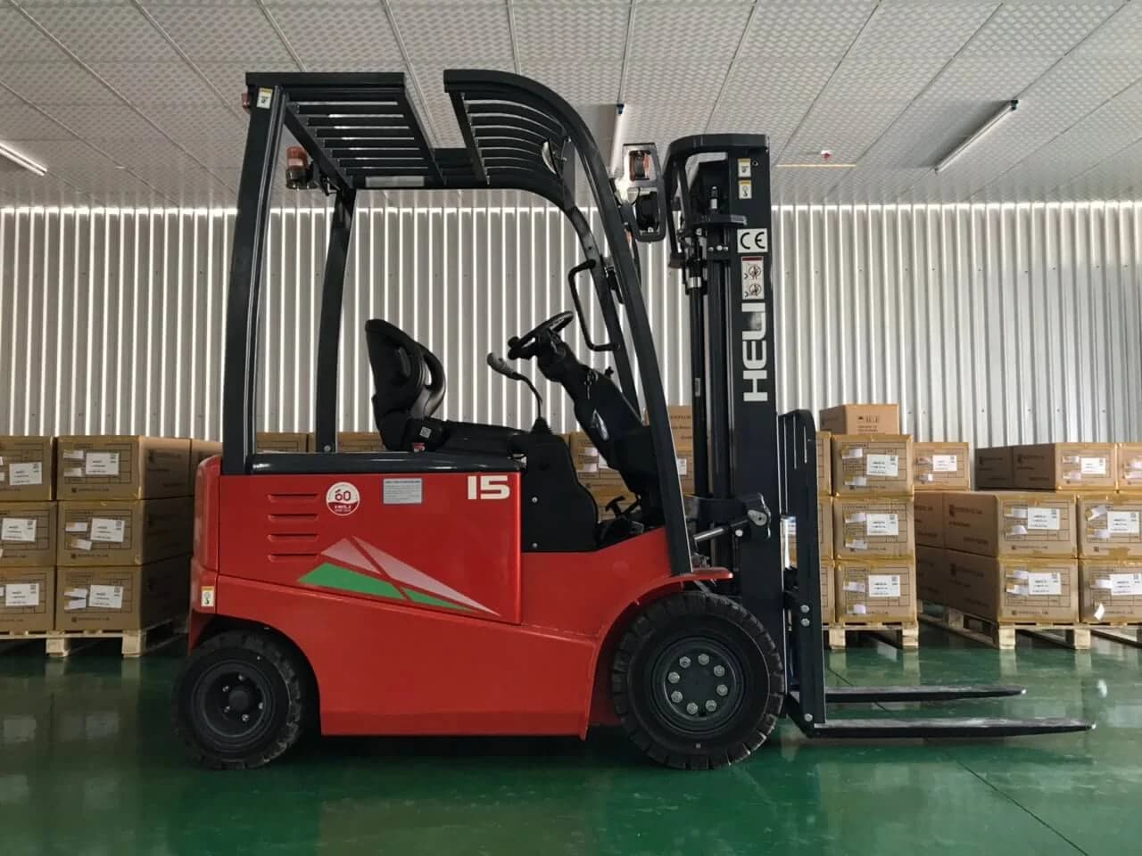 Đánh giá xe nâng điện 1.5 tấn Trung Quốc