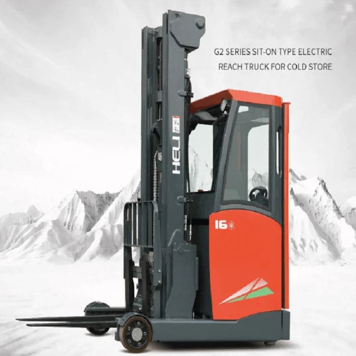 Xe nâng điện kho lạnh đứng lái 1.6 tấn chính hãng giá tốt - 2