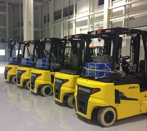 Xe nâng Hàn Quốc tại Việt Nam