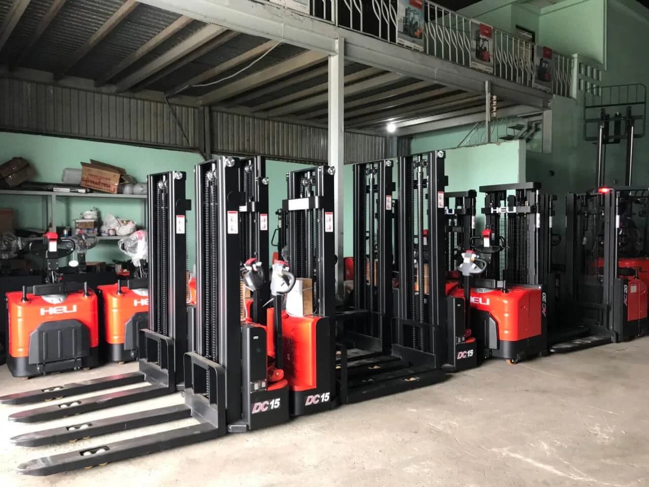 Danh sách sản phẩm xe nâng hàng Bình Minh