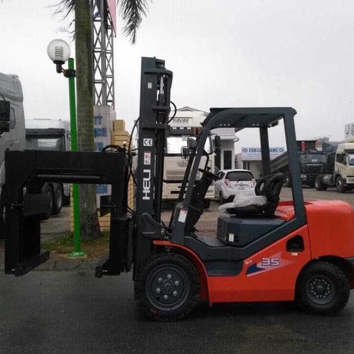 Xe Nâng Kẹp Gạch Không Nung Chính Hãng HELI Giá Gốc