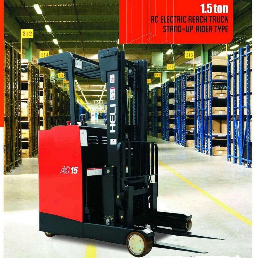 Xe nâng Reach Truck ngồi lái 1.6 - 2 tấn - Xe nâng điện ngồi lái mới 100% - 2