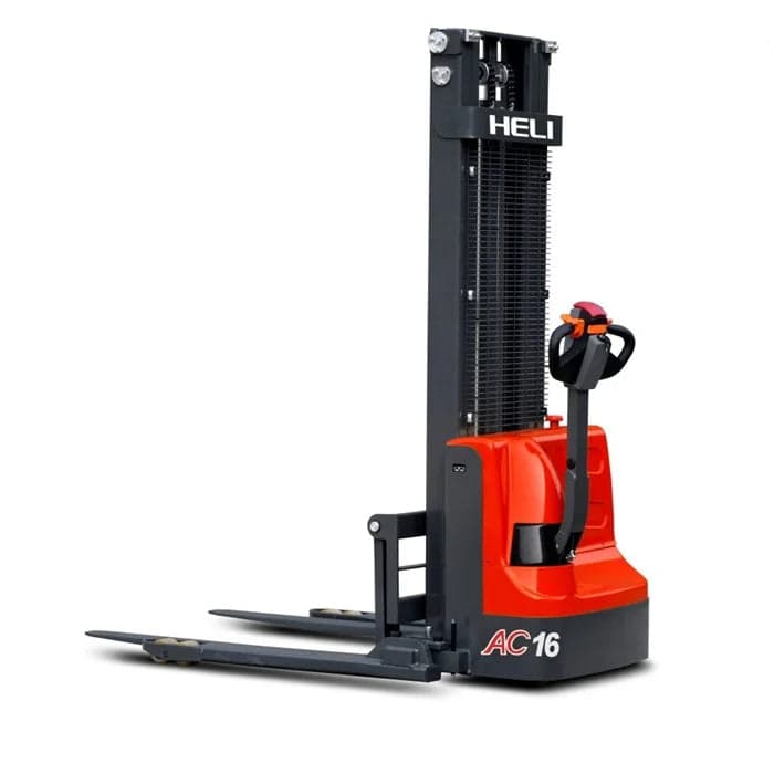 Xe Nâng Tay Điện Chân Rộng 1.6 Tấn Heli Có Gì Tối Ưu?