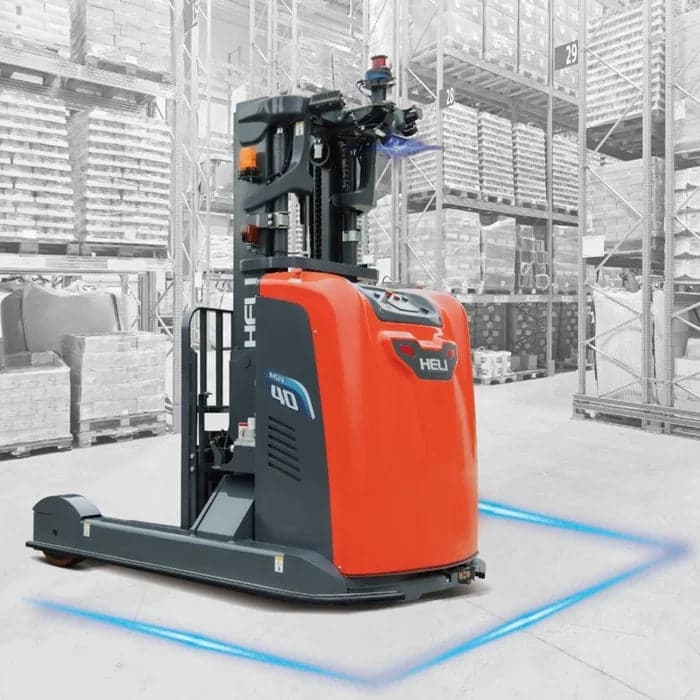 Xe nâng tự hành AGV - Xe tự động lấy hàng thông minh