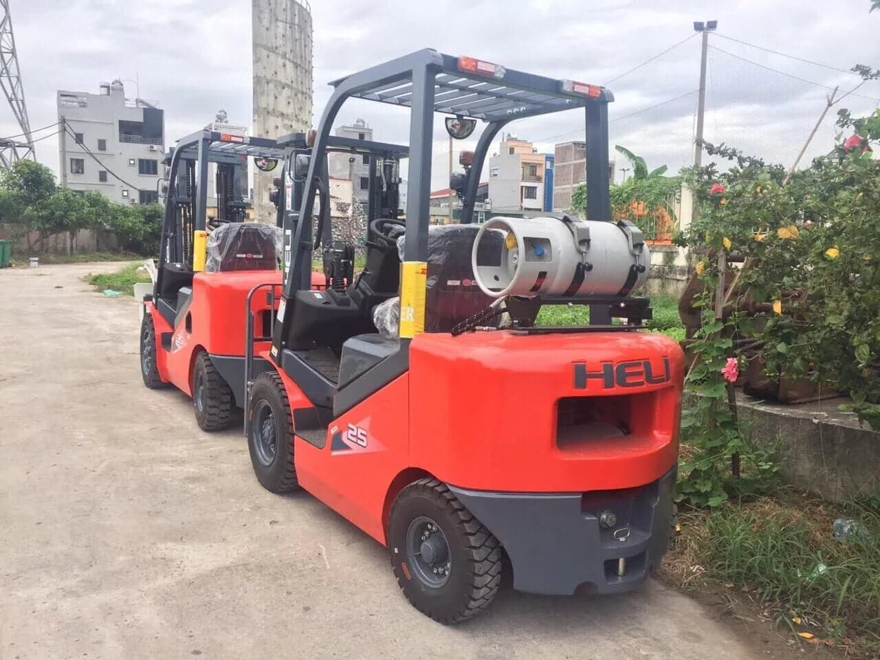 Xe nâng Xăng Gas Heli phiên bản H3 Series chính hãng