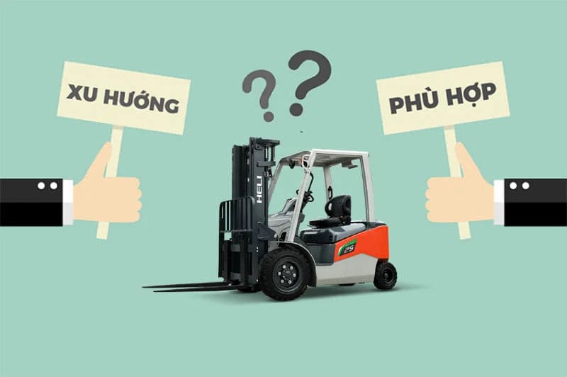 Xu hướng sử dụng xe nâng hàng năm 2025-2026?