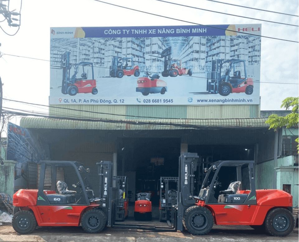 Cửa hàng bán xe nâng Heli tại Hồ Chí Minh